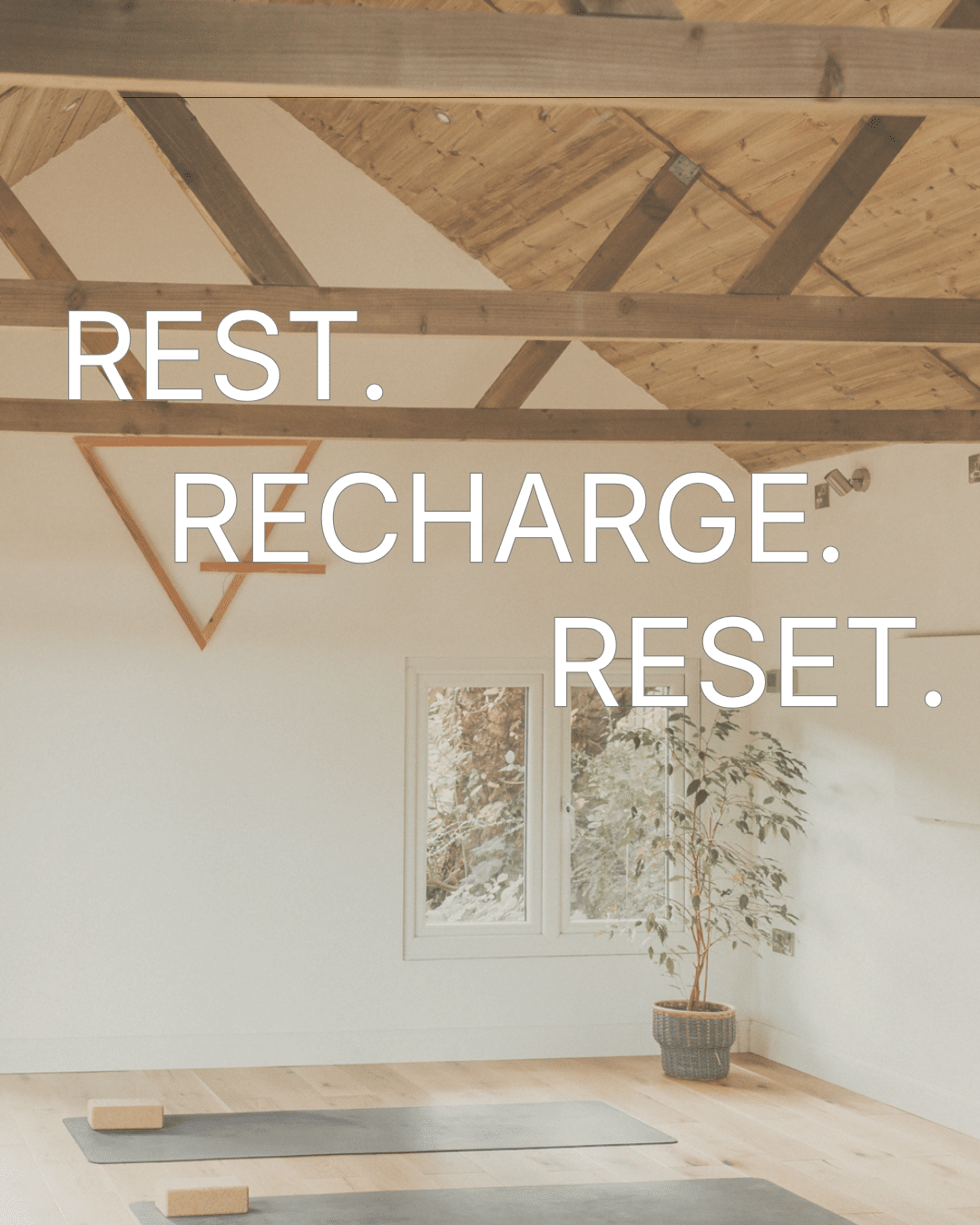 Rest . Recharge . Reset . (A Wellbeing Collab for BNFW)
